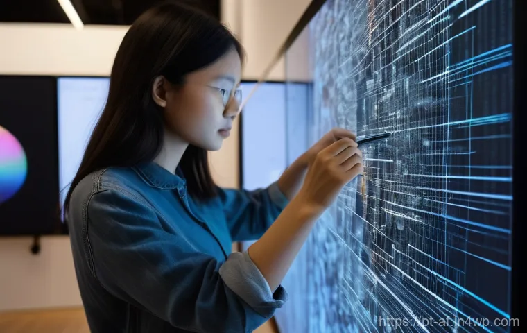 인공지능의 저작권법 적용 범위 - The Creative Dialogue: Human and AI Collaboration**

"A young, diverse group of artists (male and fe...